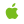 Зеленая иконка Apple